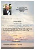 Hans Thaler